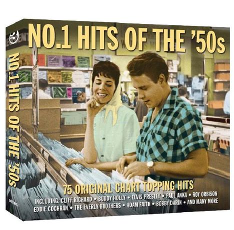 No.1 Hits Of The 50's, 3 CDs