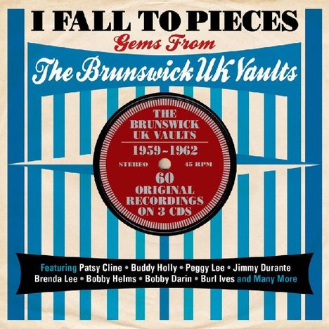 I Fall To Pieces: Gems From The Brunswick UK-Vaults, 3 CDs