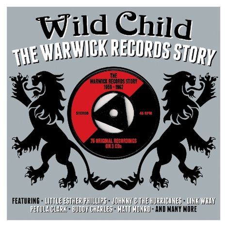 Wild Child: The Warwick Records Story, 3 CDs