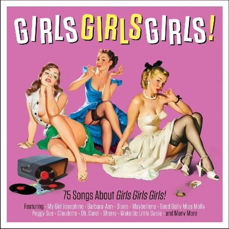 Girls Girls Girls!, 3 CDs