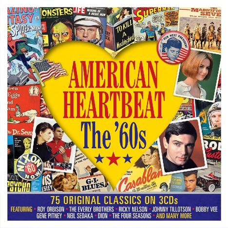 American Heartbeat - The '60s, 3 CDs