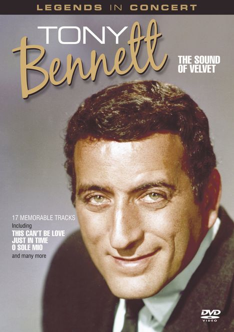 Tony Bennett - The Sound of Velvet/Tony Bennett - Legends in Concert, DVD