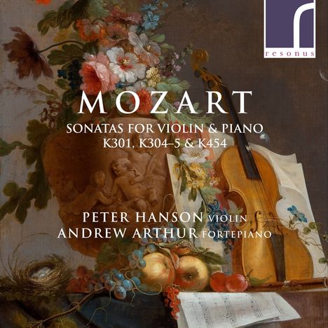 Wolfgang Amadeus Mozart (1756-1791): Sonaten für Violine &amp; Klavier, CD