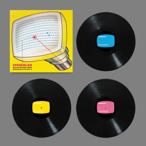 Stereolab: Pulse Of The Early Brain (Switched On Volume 5) (remastered), 3 LPs