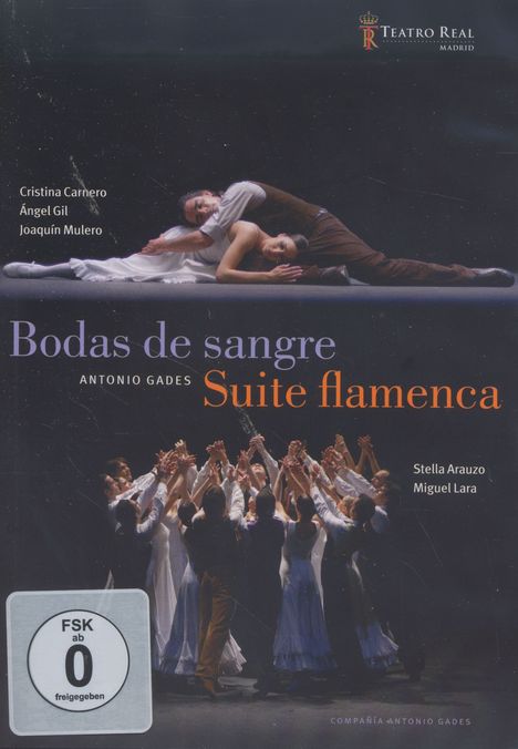 Antonio Gades - Bodas de sangre &amp; Suite flamenca, DVD