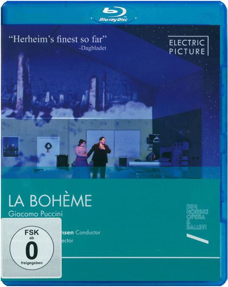 Giacomo Puccini (1858-1924): La Boheme, Blu-ray Disc