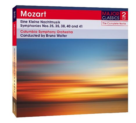 Wolfgang Amadeus Mozart (1756-1791): Symphonien Nr.25,35,38,40,41, 2 CDs