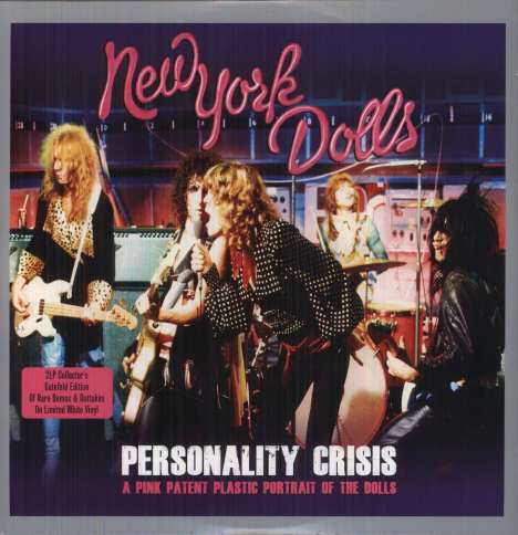 New York Dolls: Personality Crisis (Limited Edition) (White Vinyl), 2 LPs