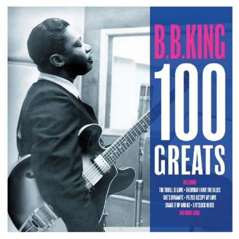B.B. King: 100 Greats, 4 CDs