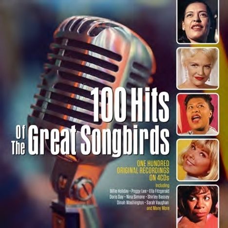 100 Hits Of The Great Songbirds, 4 CDs