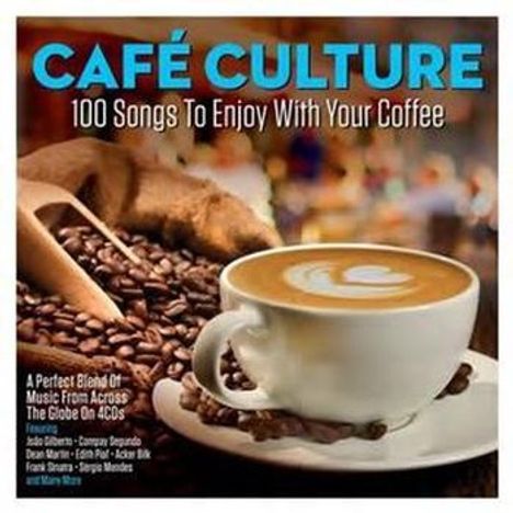 Cafe Culture: 100 Songs To Enjoy With Your Coffee, 4 CDs