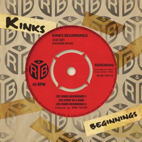 Kinks Beginnings, 3 CDs