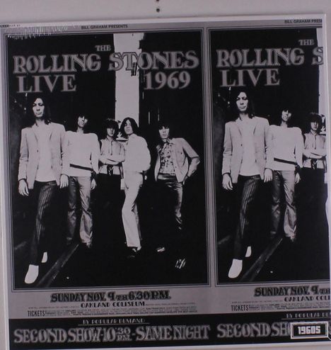 The Rolling Stones: Live At The Oakland Coliseum 1969, LP