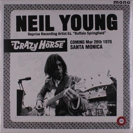 Neil Young: Santa Monica Civic 1970 (mono), LP