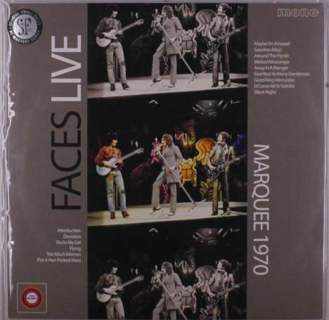 Faces: Live At The Marquee 1970 (Mono), LP
