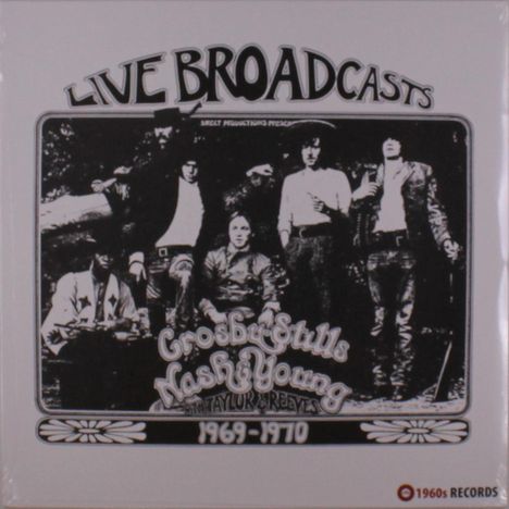 Crosby, Stills, Nash &amp; Young: Live Broadcasts 1969-1970, LP
