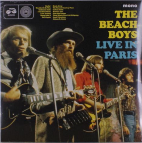 The Beach Boys: Live In Paris 1969 (Mono), LP