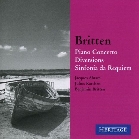 Benjamin Britten (1913-1976): Klavierkonzert op.13, CD