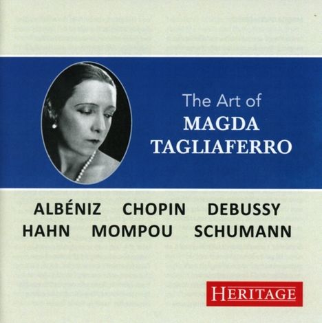 Magda Tagliaferro, Klavier, CD