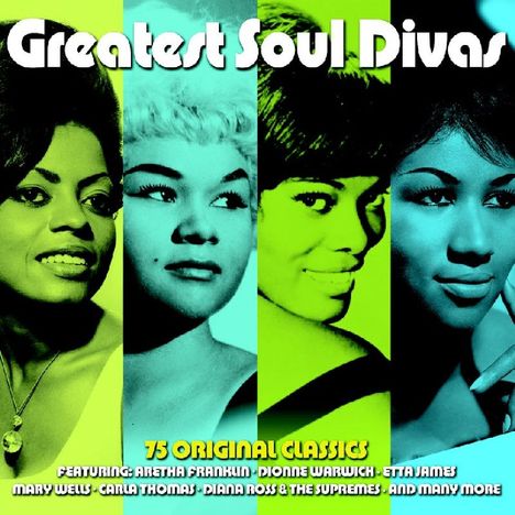 Greatest Soul Divas, 3 CDs