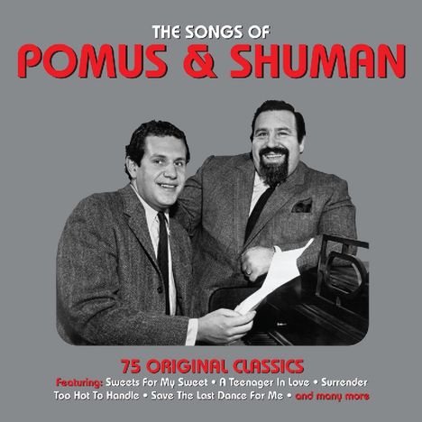 Songs Of Pomus &amp; Shuman, 3 CDs