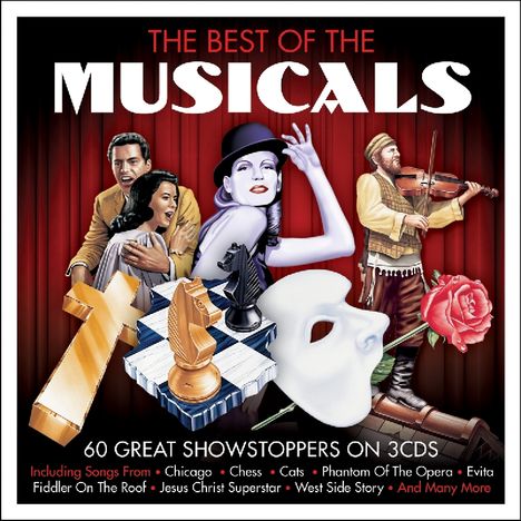 Musical: Best Of The Musicals, 3 CDs