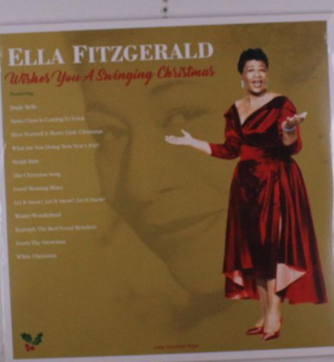 Ella Fitzgerald (1917-1996): Wishes You A Swinging Christmas (180g) (Colored Vinyl), LP