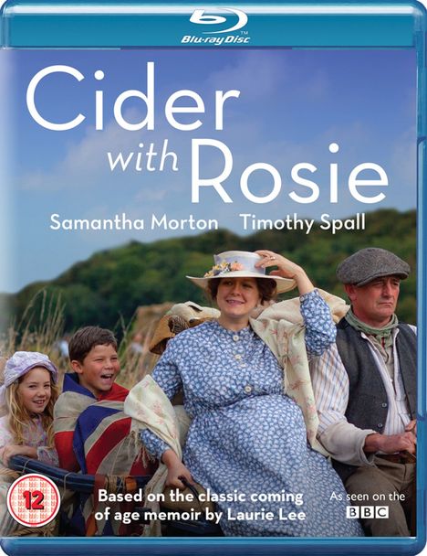 "Cider with Rosie", Samantha Morton, Timothy Spall. Basierend auf Laurie Lees Memoiren. Vier Personen auf einem Wagen.