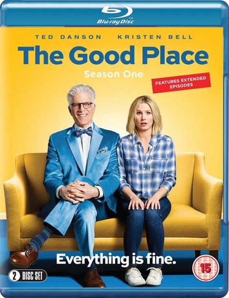 The Good Place Season 1 (Blu-ray) (UK Import), 2 Blu-ray Discs