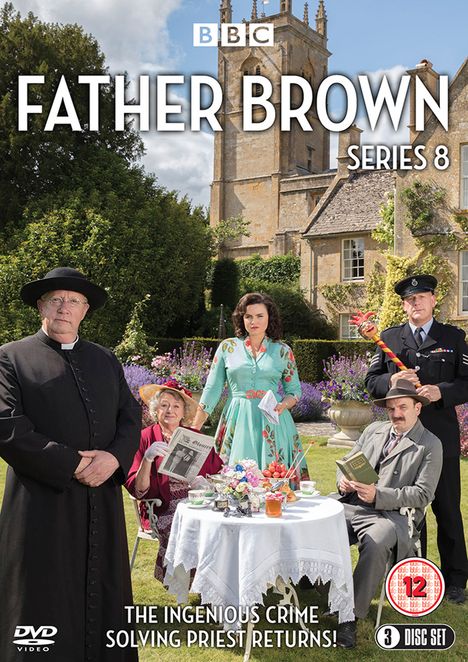 Father Brown Season 8 (UK Import), 3 DVDs