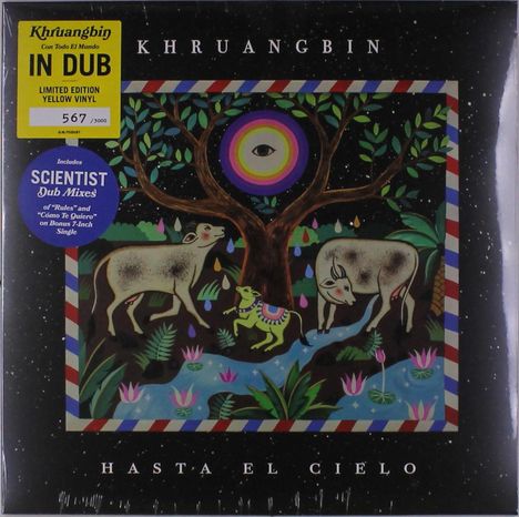 Khruangbin: Hasta El Cielo (Con Todo El Mundo In Dub (Limited-Numbered-Edition) (Yellow Vinyl), 1 LP und 1 Single 7"