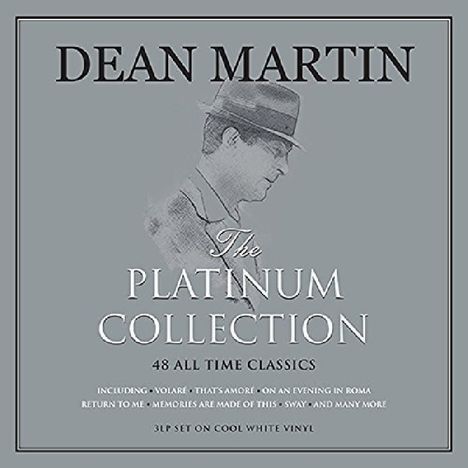Dean Martin: The Platinum Collection (180g) (Limited Edition) (White Vinyl), 3 LPs