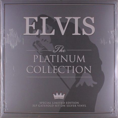 Elvis Presley (1935-1977): Platinum Collection (Limited Special Edition) (Silver Vinyl), 3 LPs