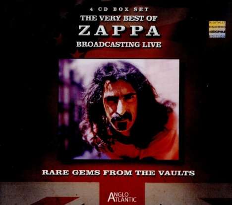 Frank Zappa (1940-1993): Rare Gems From The Vaults: Broadcasting Live, 4 CDs