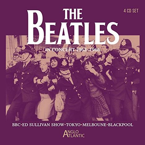 The Beatles: In Concert 1962 - 1966, 4 CDs