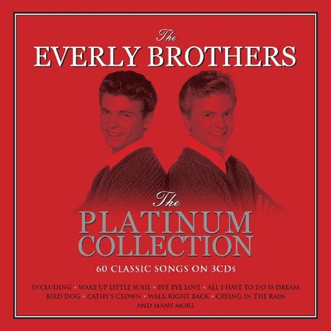 The Everly Brothers: Platinum Collection, 3 CDs