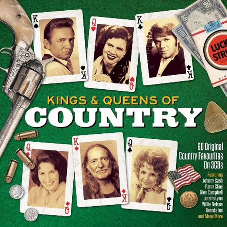 Kings & Queens Of Country, 3 CDs