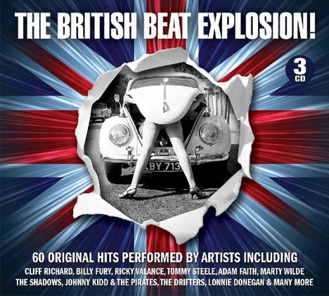 The British Beat Explosion, 3 CDs