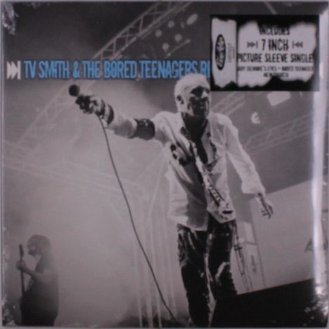 TV Smith &amp; The Bored Teenagers: Replay The Adverts, 1 LP und 1 Single 7"