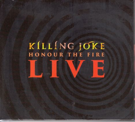 Killing Joke: Honor The Fire Live, 2 CDs, 1 DVD und 1 Blu-ray Disc