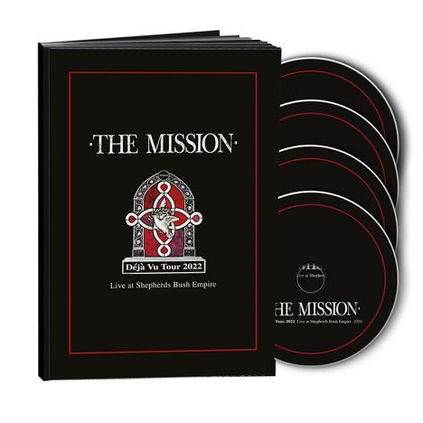 The Mission (UK): Deja Vu: Live At Shepherds Bush Empire, 4 CDs