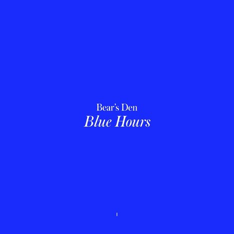 Bear's Den: Blue Hours, CD