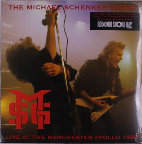 Michael Schenker: Live At The Manchester Apollo 1980 (RSD 2021) (Red Vinyl), 2 LPs