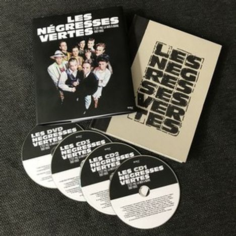 Les Négresses Vertes: C'Est Pas La Mer À Boire 1987 - 1993 (Limited-Edition), 3 CDs und 1 DVD