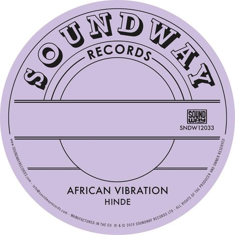 African Vibration: Hinde (remastered), Single 12"