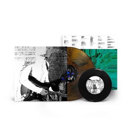 The Joy Formidable: Into The Blue (Limited Indie Edition) (Transparent Gold/Black Marbled Vinyl), 1 LP und 1 Single 7"