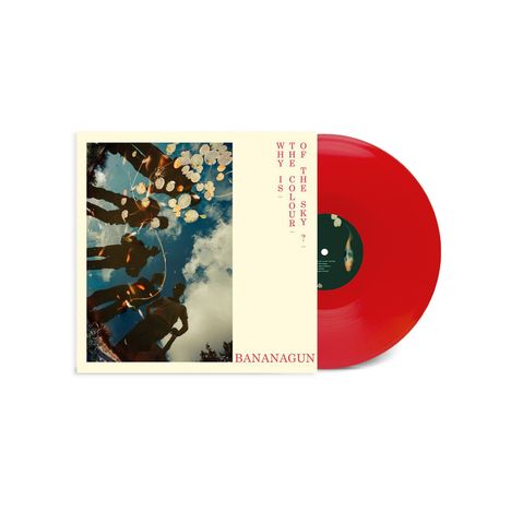 Bananagun: Why Is The Colour Of The Sky? (Opaque Red Vinyl), LP