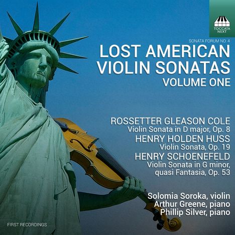 Arthur Greene: Lost American Violin Sonatas Vol. 1, CD
