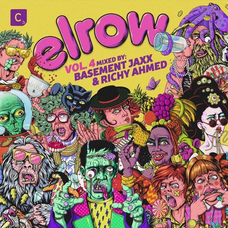 Elrow Vol.4 - Mixed By Basement Jaxx &amp; Richy Ahmed, 2 CDs