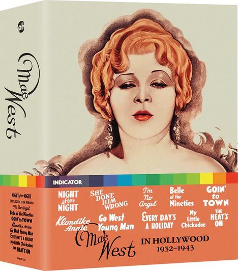 Mae West In Hollywood 1932-1943 (Blu-ray) (UK Import), 6 Blu-ray Discs